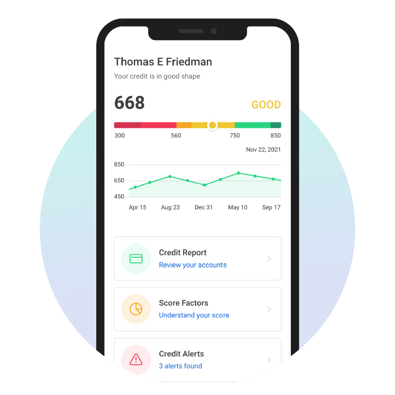 Array's My Credit Manager Product Dashboard