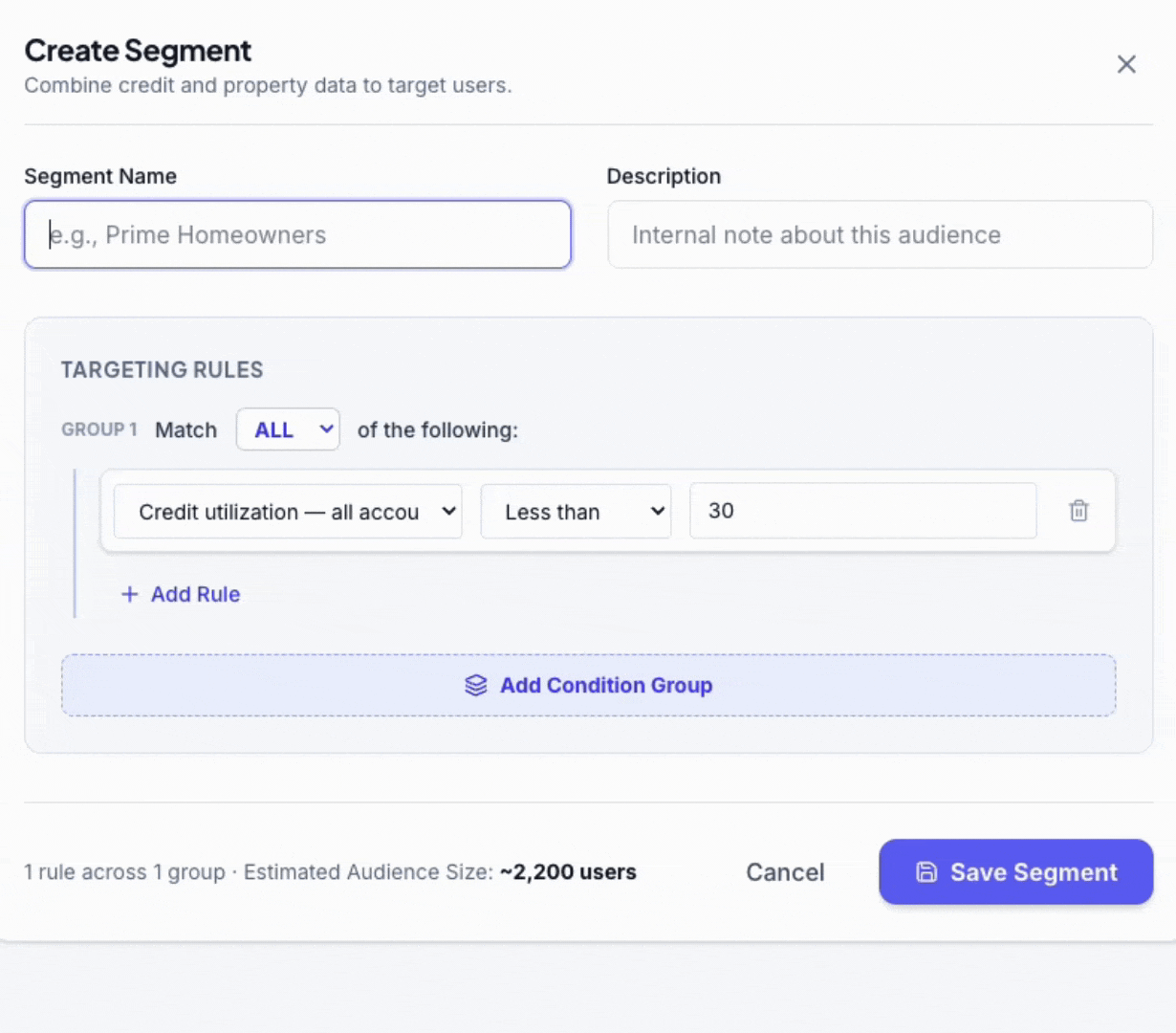 Property Data and Offers Engine